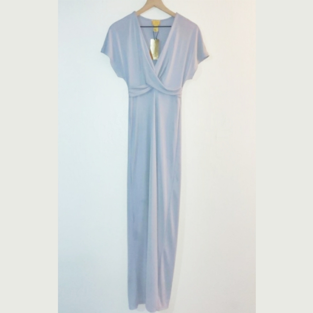 Slight Sheen Long Dress